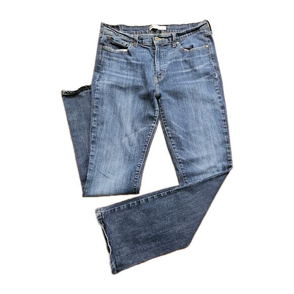 Levi's Denim - Levi's Women's Bootcut Denim Blue Jeans w Studded Flap Pockets sz 12L